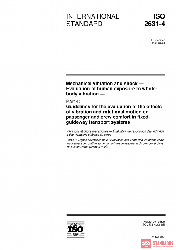 ISO 2631-4:2001 PDF
