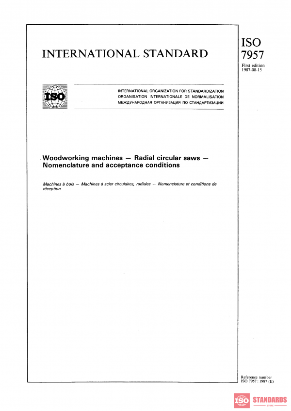 ISO 7957:1987 PDF