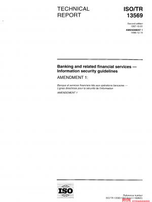 ISO/TR 13569:1997/Amd 1:1998 PDF