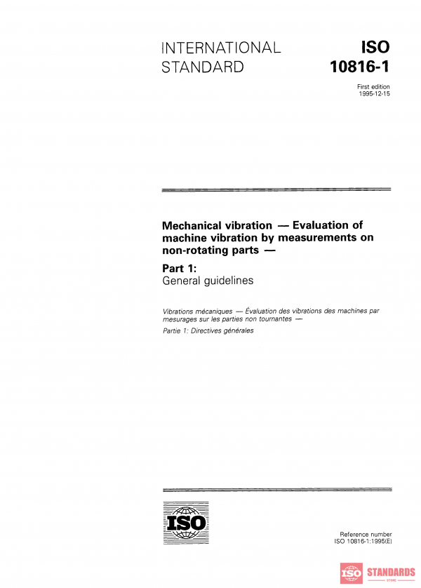 ISO 10816-1:1995 PDF