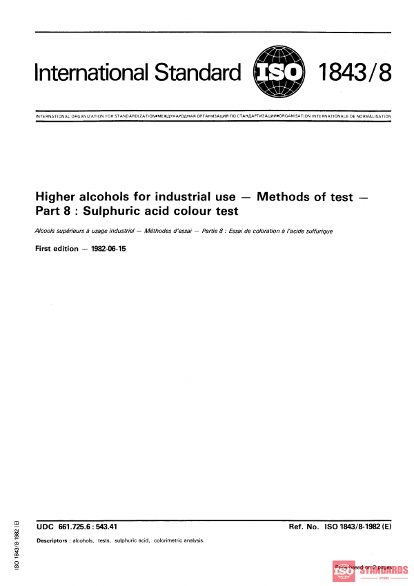 ISO 1843-8:1982 PDF