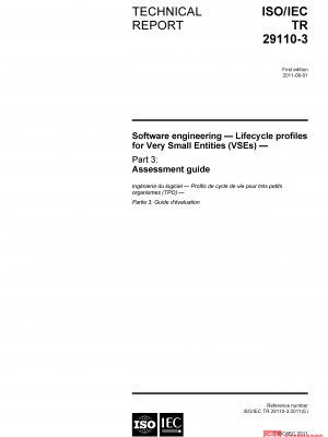 ISO/IEC TR 29110-3:2011 PDF