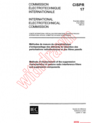 CISPR 17:1981 PDF
