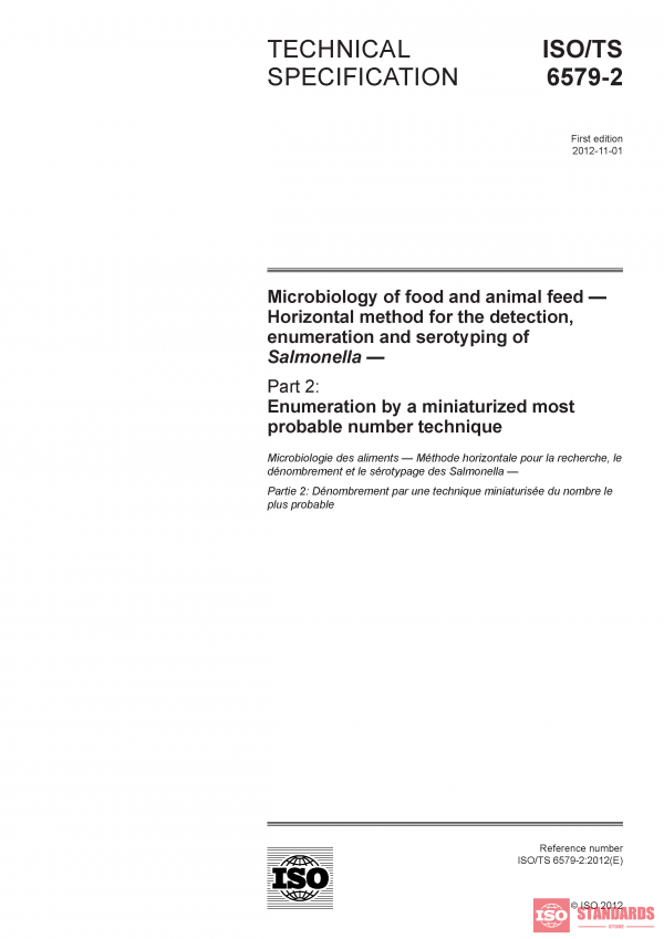 ISO/TS 6579-2:2012 PDF
