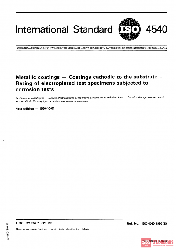 ISO 4540:1980 PDF