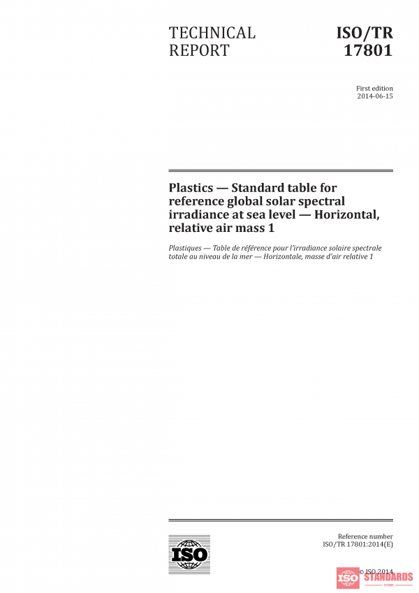 ISO/TR 17801:2014 PDF
