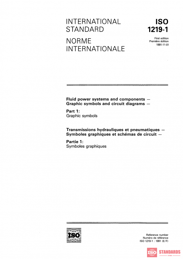 ISO 1219-1:1991 PDF