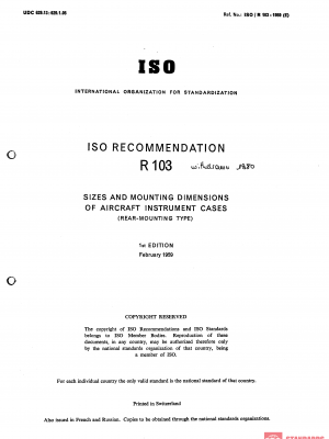 ISO/R 103:1959 PDF