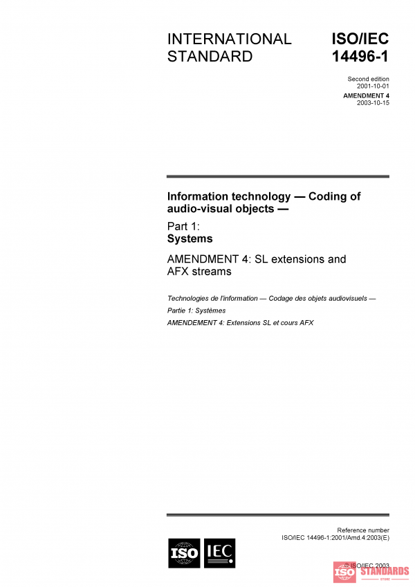 ISO/IEC 14496-1:2001/Amd 4:2003 PDF
