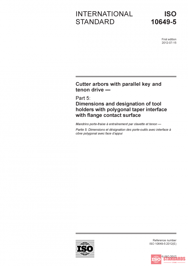 ISO 10649-5:2012 PDF