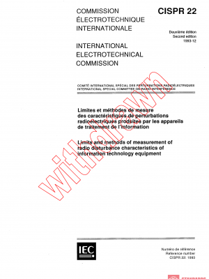 CISPR 22:1993 PDF