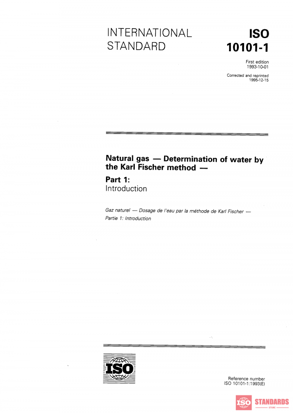 ISO 10101-1:1993 PDF