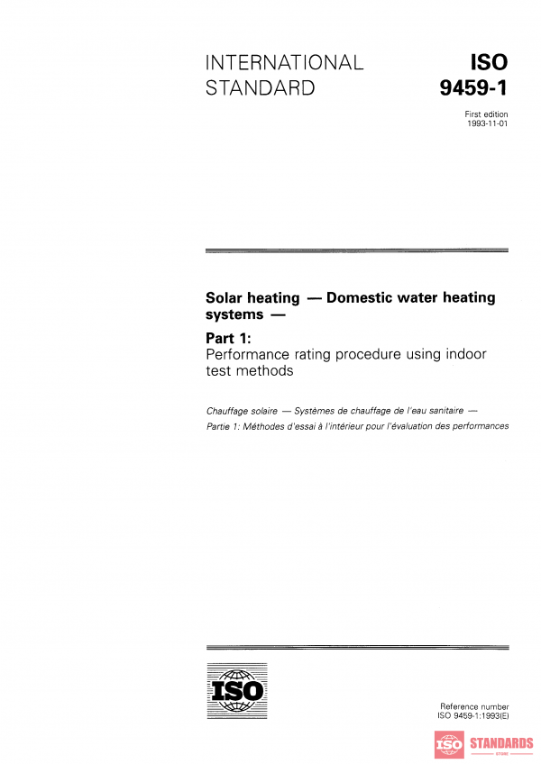 ISO 9459-1:1993 PDF