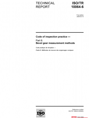 ISO/TR 10064-6:2009 PDF