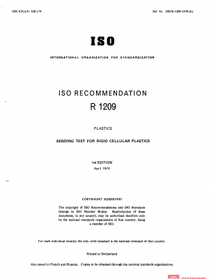 ISO/R 1209:1970 PDF