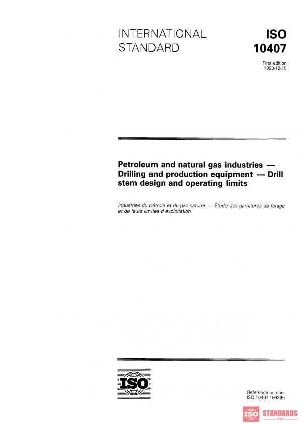 ISO 10407:1993 PDF