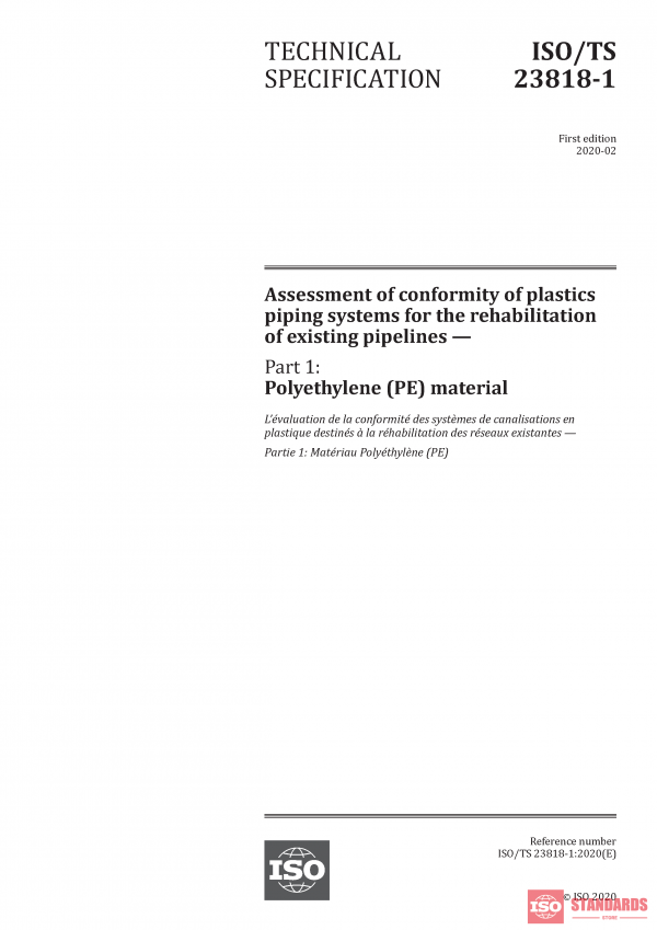 ISO/TS 23818-1:2020 PDF