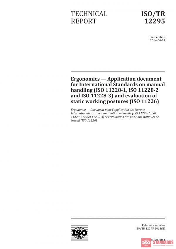 ISO/TR 12295:2014 PDF