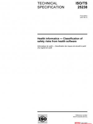 ISO/TS 25238:2007 PDF