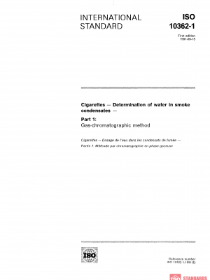 ISO 10362-1:1991 PDF