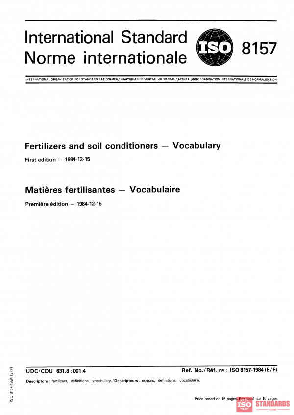 ISO 8157:1984 PDF