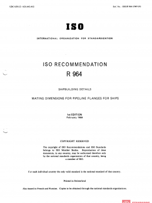 ISO/R 964:1969 PDF