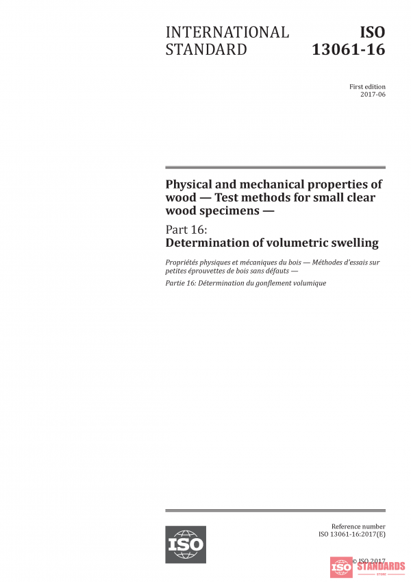 ISO 13061-16:2017 PDF