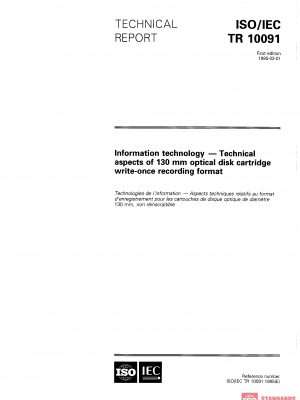 ISO/IEC TR 10091:1995 PDF