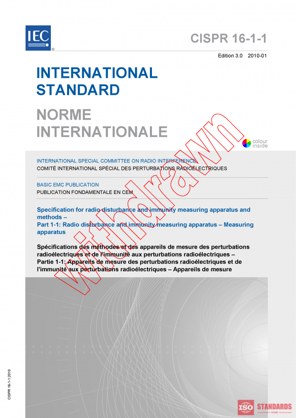 CISPR 16-1-1:2010 PDF
