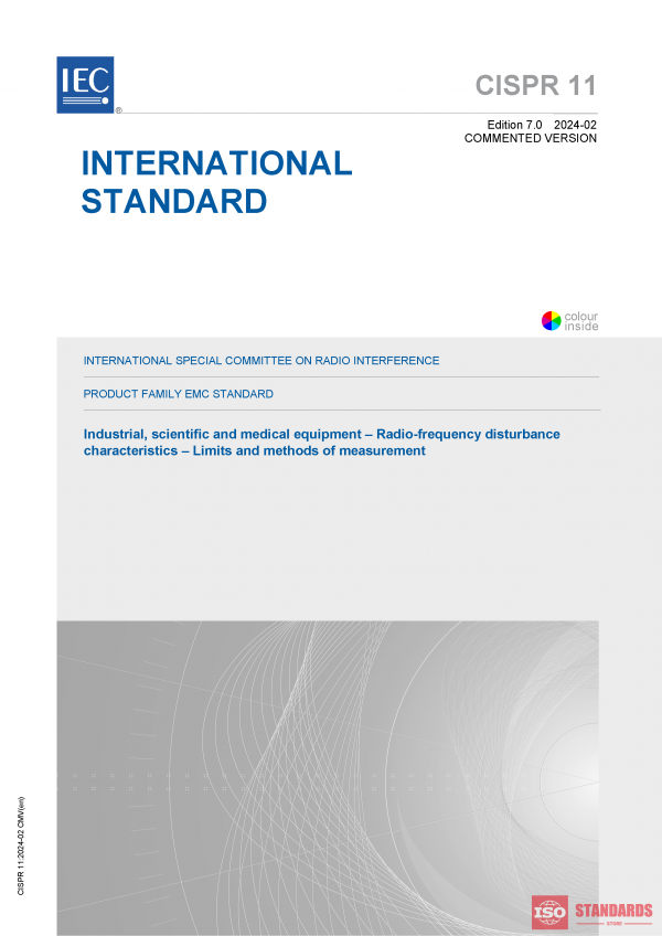 CISPR 11:2024 CMV PDF