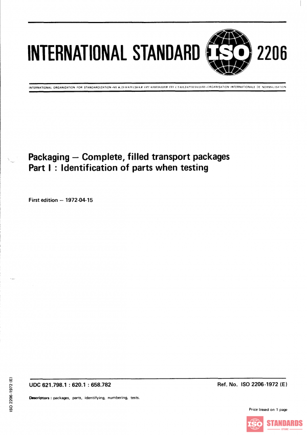 ISO 2206:1972 PDF