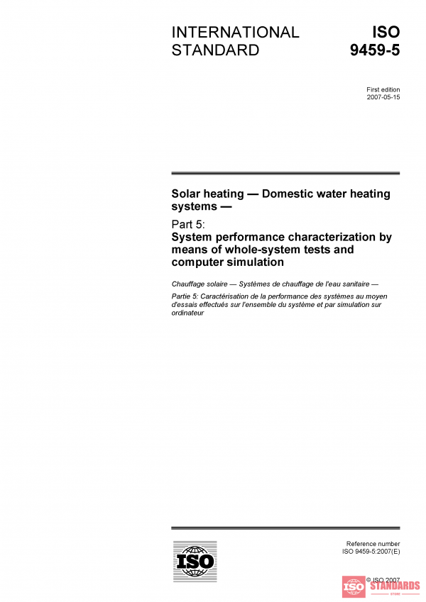 ISO 9459-5:2007 PDF