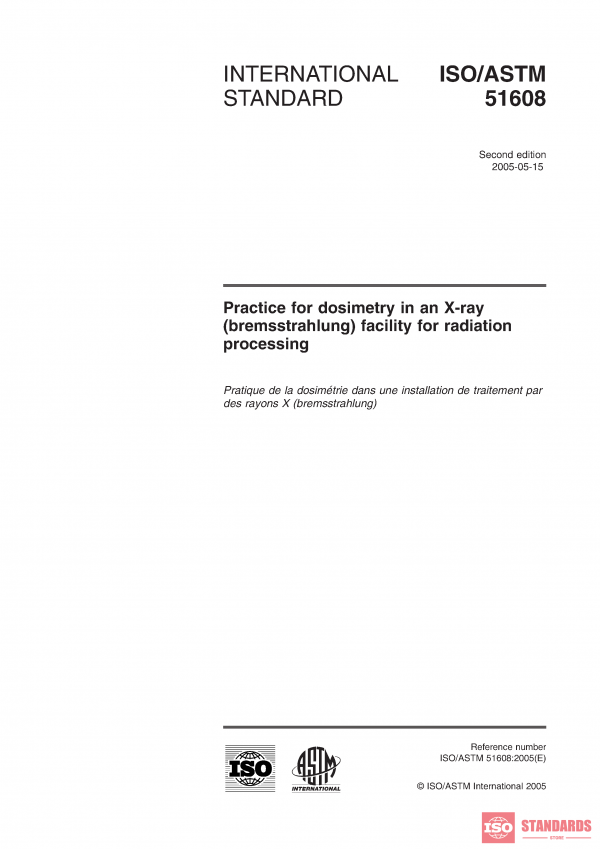 ISO/ASTM 51608:2005 PDF