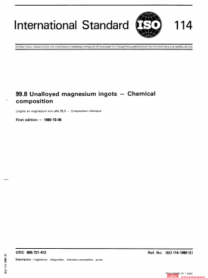 ISO 114:1980 PDF