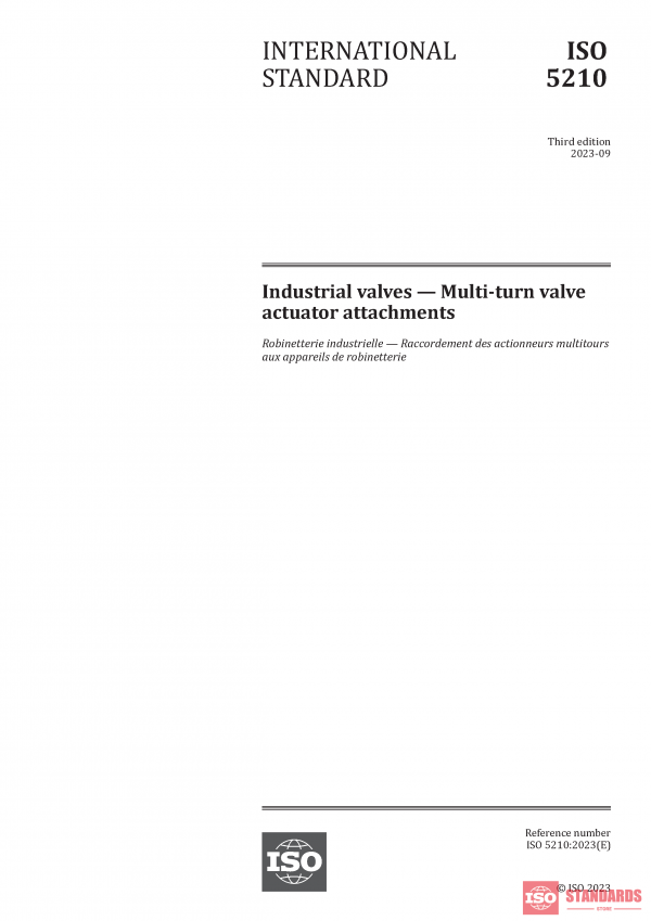 ISO 5210:2023 PDF
