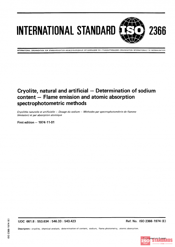 ISO 2366:1974 PDF