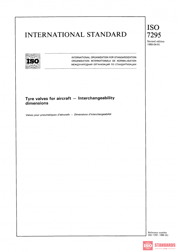 ISO 7295:1988 PDF