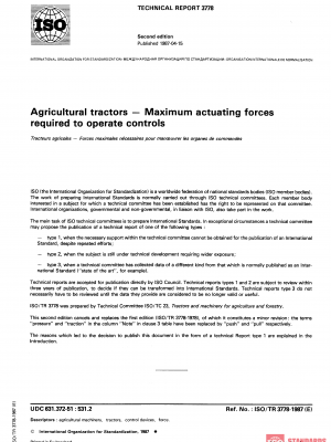 ISO/TR 3778:1987 PDF