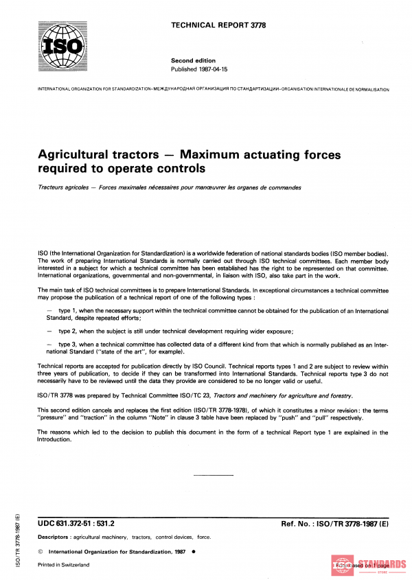 ISO/TR 3778:1987 PDF