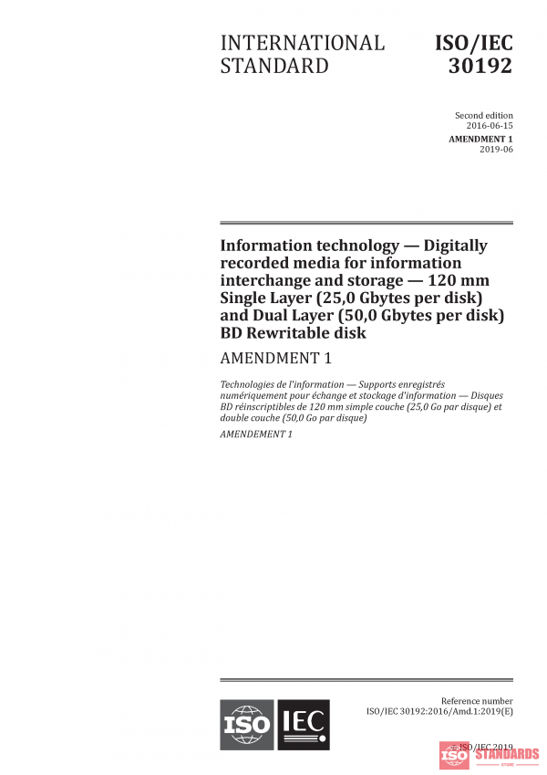 ISO/IEC 30192:2016/AMD1:2019 PDF
