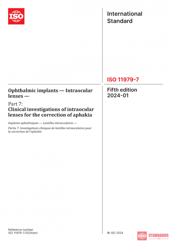 ISO 11979-7:2024 PDF