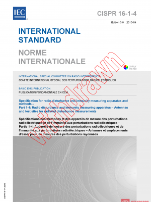 CISPR 16-1-4:2010 PDF