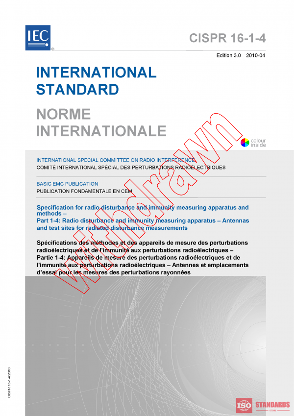 CISPR 16-1-4:2010 PDF