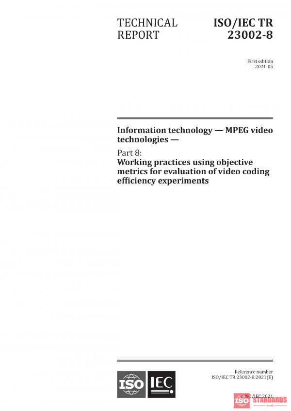 ISO/IEC TR 23002-8:2021 PDF