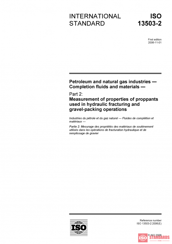ISO 13503-2:2006 PDF