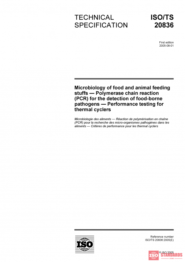 ISO/TS 20836:2005 PDF