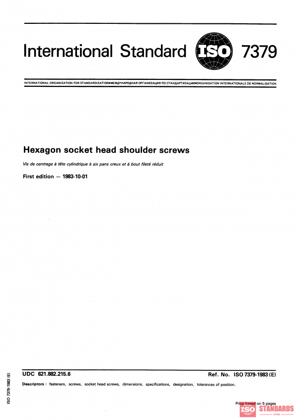 ISO 7379:1983 PDF