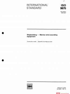ISO 9875:1991 PDF