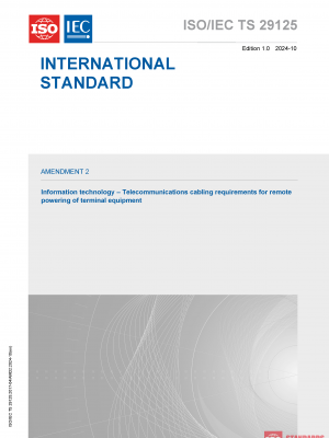 ISO/IEC TS 29125:2017/AMD2:2024 PDF
