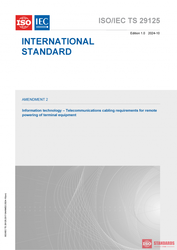 ISO/IEC TS 29125:2017/AMD2:2024 PDF